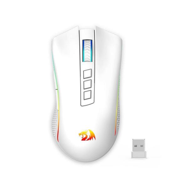 Imagem de Mouse Gamer Redragon Cobra Pro Branco Rgb M711W-Pro