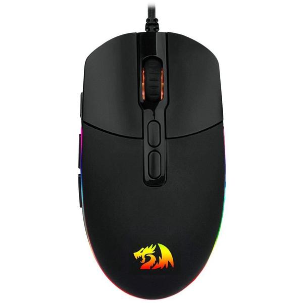 Imagem de Mouse Gamer Redragon Invader M719-RGB com Fio Preto