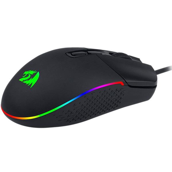 Imagem de Mouse Gamer Redragon Invader M719 RGB USB - Preto