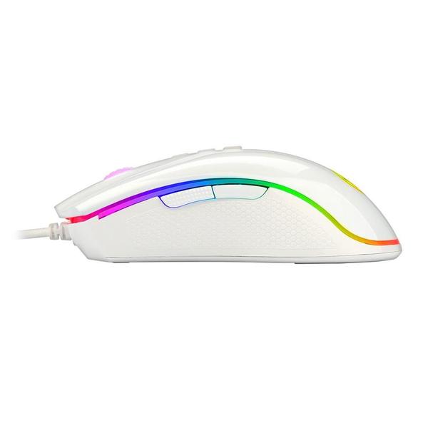 Imagem de Mouse Gamer Redragon King Cobra 2 Lunar White RGB Chroma Mk2 Branco 24000 DPI