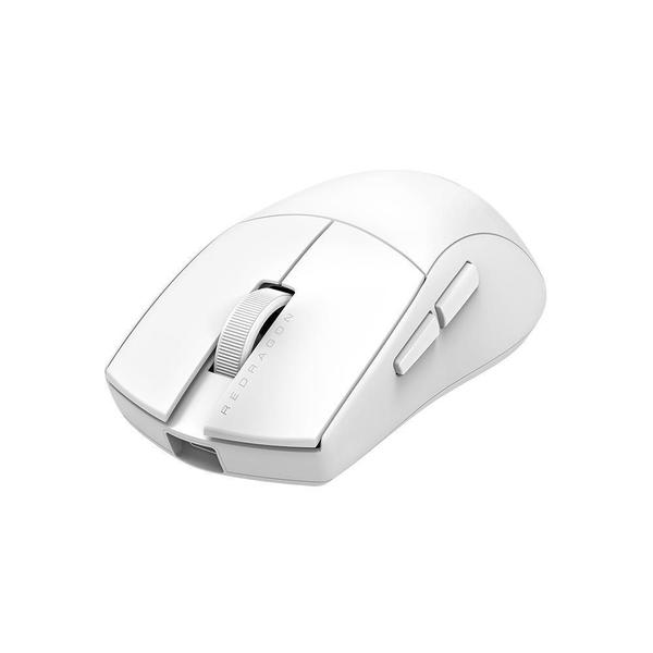 Imagem de Mouse Gamer Redragon King Pro Sem Fio 4K Branco