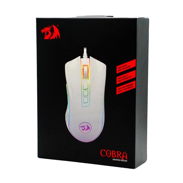 Imagem de Mouse Gamer Redragon M711W Cobra / 10000 Dpi - Branco