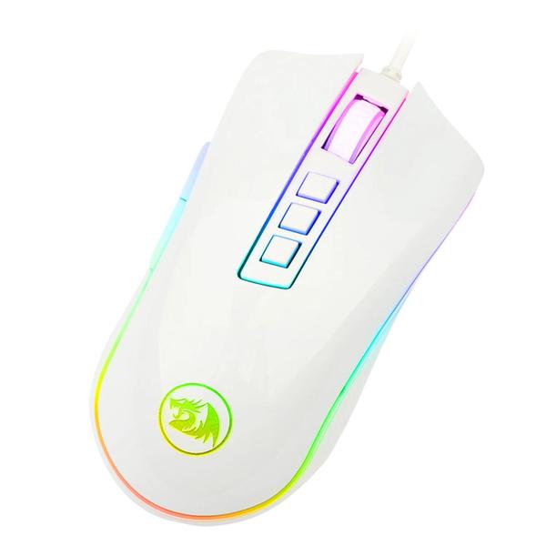 Imagem de Mouse Gamer Redragon M711W Cobra / 10000 Dpi - Branco