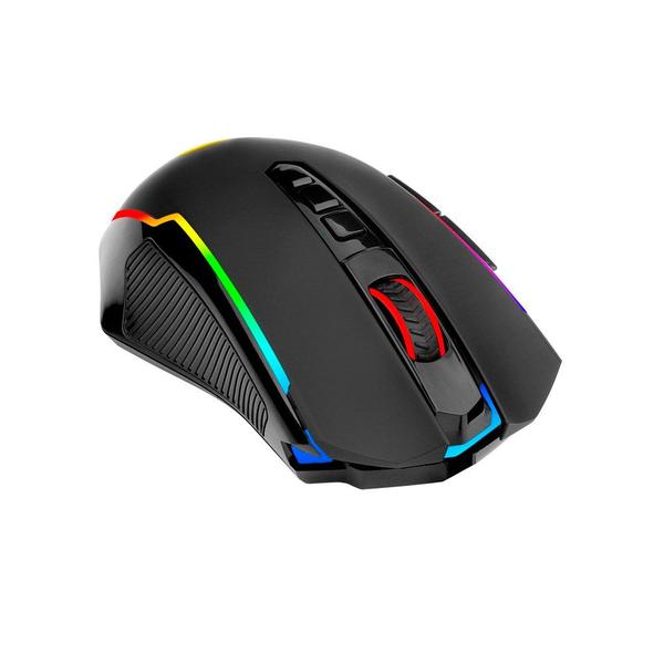 Imagem de Mouse Gamer Redragon Nix Black, RGB, Wireless, Sem Fio, 10000DPI, 9 Botões, Preto - M914-RGB