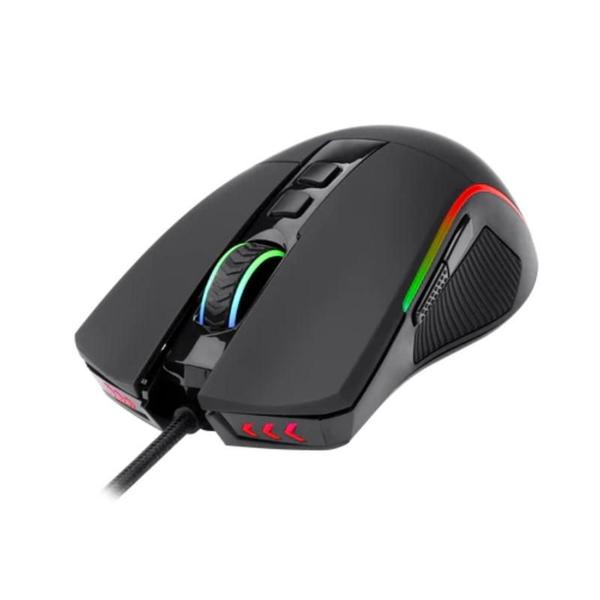 Imagem de Mouse Gamer Redragon Plank RGB 16000DPI 1000hz Preto - M812-RGB