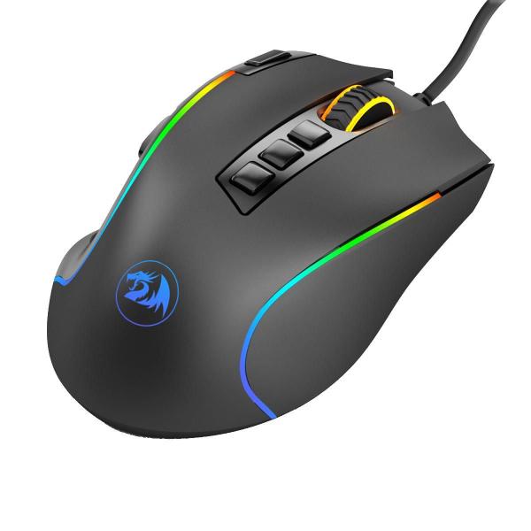 Imagem de Mouse Gamer Redragon Predator Rgb 8000Dpi - M612-Rgb