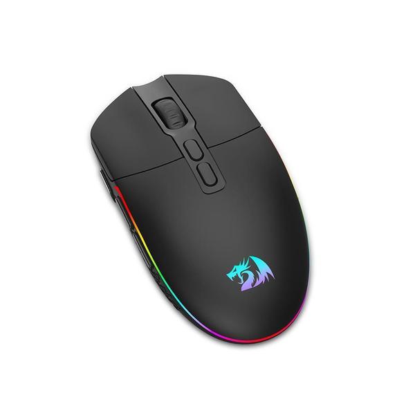 Imagem de Mouse Gamer Redragon Sem Fio Invader Pro Preto M719-Rgb-Pro