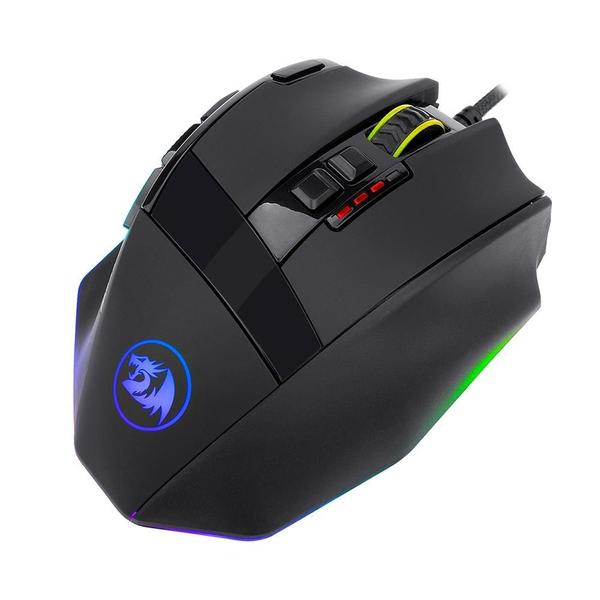 Imagem de Mouse Gamer Redragon Sniper RGB 9 Botões 12400DPI  M801-RGB