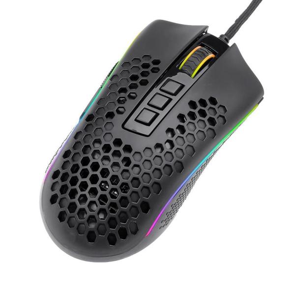 Imagem de Mouse Gamer Redragon Storm M808-RGB 12400 DPI RGB USB Preto