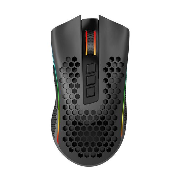 Imagem de Mouse gamer redragon storm pro rgb wireless - m808-ks preto