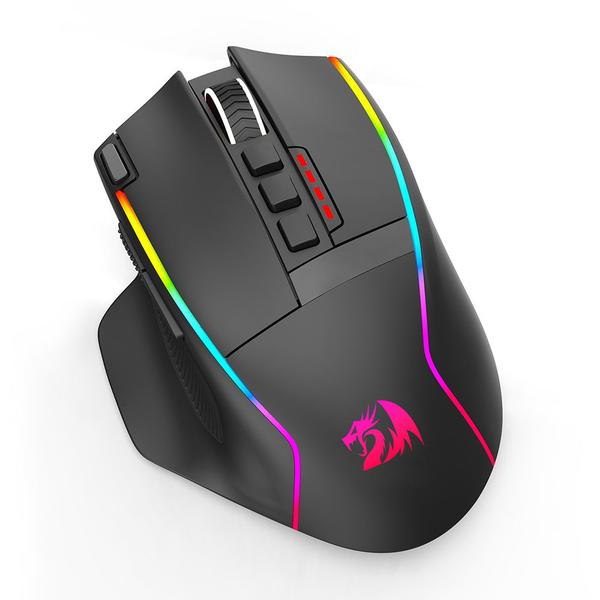 Imagem de Mouse gamer redragon swain wireless m915rgb-wl preto