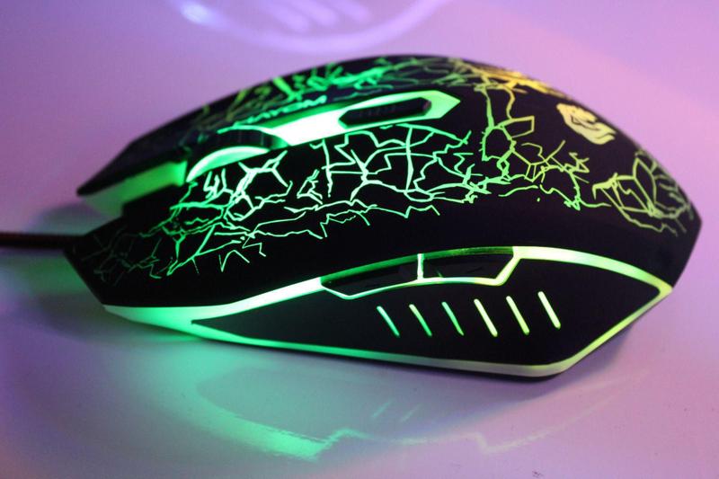 Imagem de Mouse Gamer RGB - 2400DPI 6 Botões HAYOM MU2912