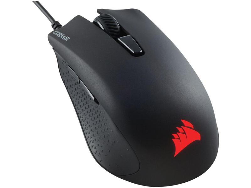 Imagem de Mouse Gamer RGB Corsair Óptico 12000DPI - 6 Botões Harpoon RGB PRO Preto Original