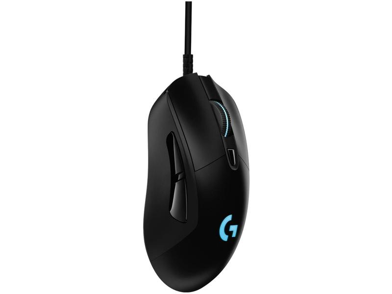 Imagem de Mouse Gamer RGB Logitech Laser 16000DPI 6 Botões - G403 HERO Preto