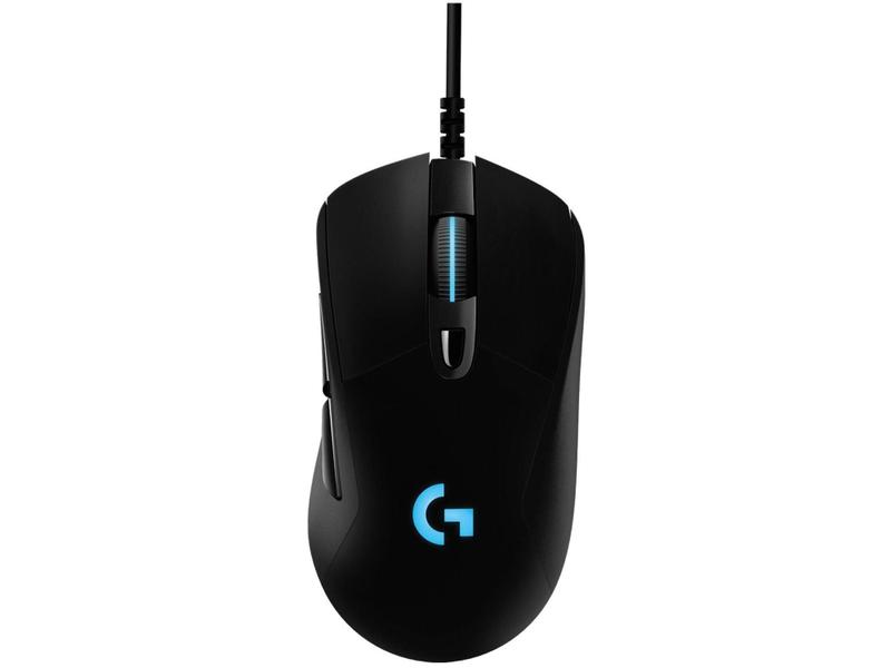 Imagem de Mouse Gamer RGB Logitech Laser 16000DPI 6 Botões - G403 HERO Preto