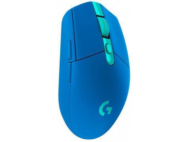 Imagem de Mouse Gamer RGB sem Fio Logitech G Óptico - 12000DPI 6 Botões G305 Azul