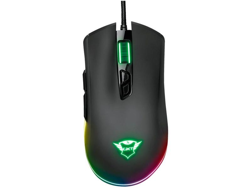 Imagem de Mouse Gamer RGB Trust Óptico 15000DPI 7 Botões