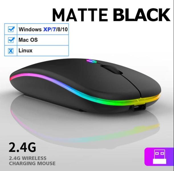 Imagem de Mouse Gamer RGB Usb LED PC Notebook