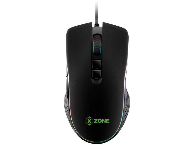 Imagem de Mouse Gamer RGB XZONE Óptico 4800DPI - 7 Botões GMF-01