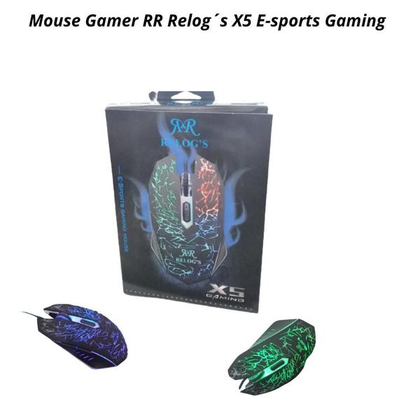 Imagem de Mouse Gamer RR Relogs X5 E-sports Gaming