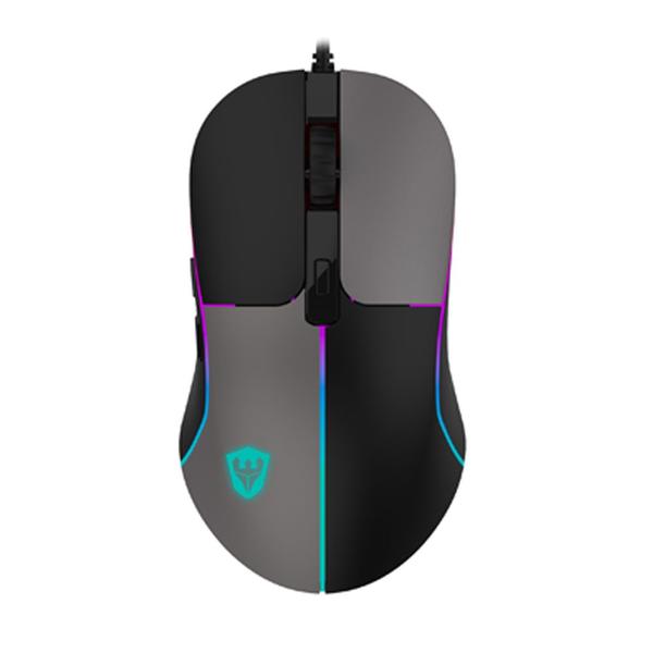 Imagem de Mouse Gamer Satellite A-GM11 - com Fio - 7200 Dpi - 7 Botoes - Preto e Cinza