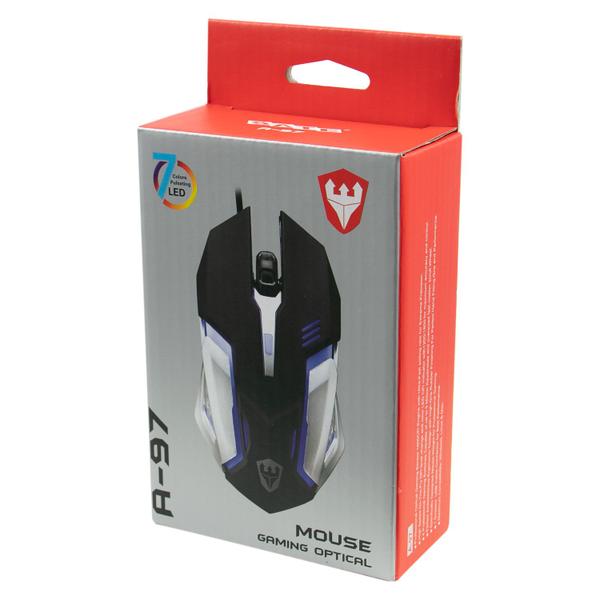 Imagem de Mouse Gamer Satellite A97 - com Fio - 1600 Dpi - 4 Botoes - Preto