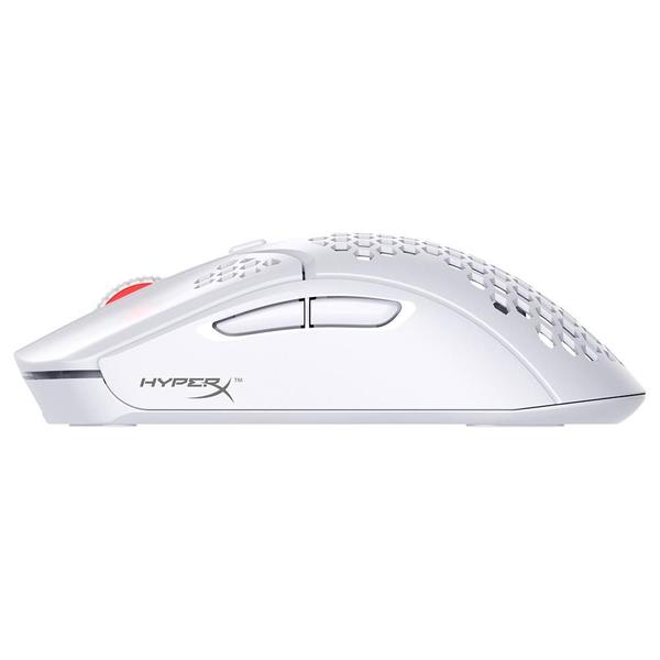 Imagem de Mouse Gamer Sem Fio HyperX Haste, 16000 DPI, 6 Botões, Branco - 4P5D8AA