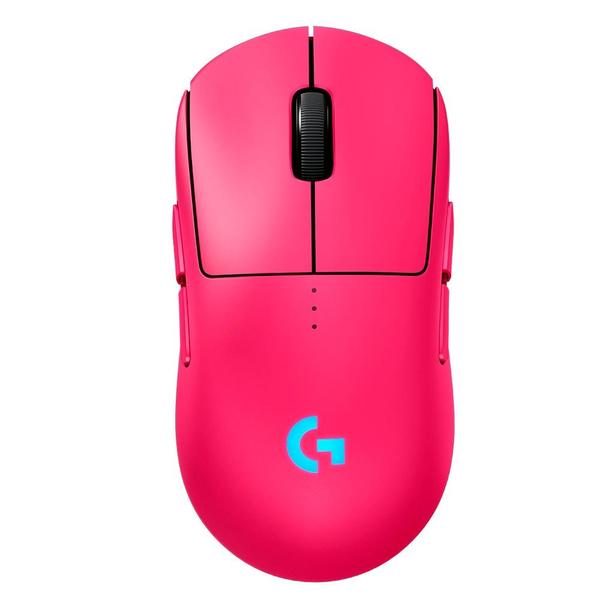 Imagem de Mouse Gamer Sem fio Logitech G PRO 2 Wireless Magenta