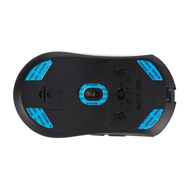 Imagem de Mouse Gamer Sem Fio Motospeed Darmoshark M3, 26000 DPI, 8 Botões, Wireless e Bluetooth, Preto - 2-MG-M3-BK-WW