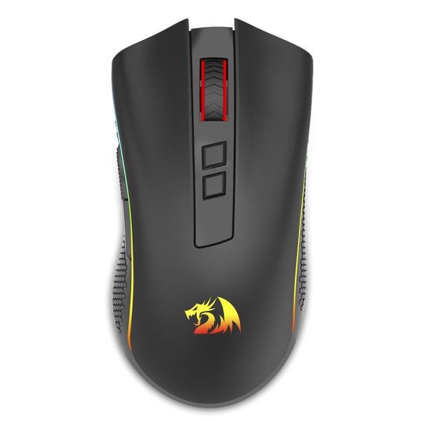 Imagem de Mouse Gamer Sem fio Redragon Cobra PRO, RGB, 16000 DPI, Pret