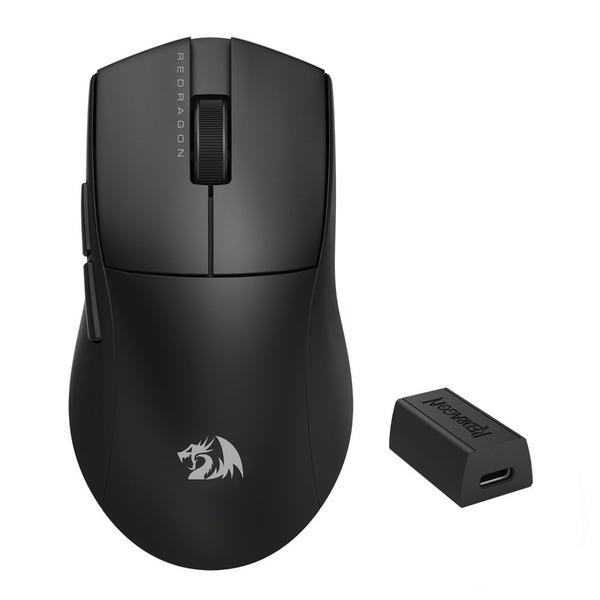Mouse gamer sem fio redragon king 4k pro - m916-pro-4k preto