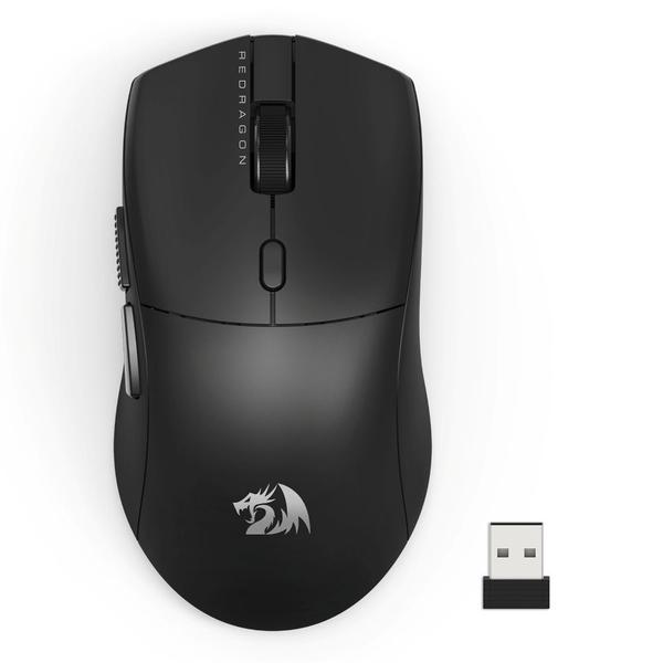 Mouse gamer sem fio redragon neva pro m815-pro preto