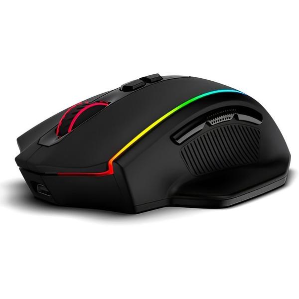 Imagem de Mouse Gamer Sem Fio Redragon Vampire Elite M686 RGB - Preto