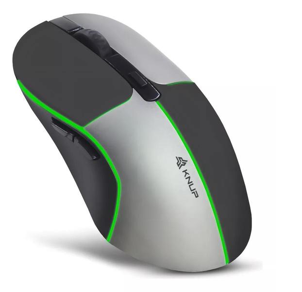 Imagem de Mouse Gamer Sem Fio Wireless Usb Bluetooth 1600 Dpi Led Rgb