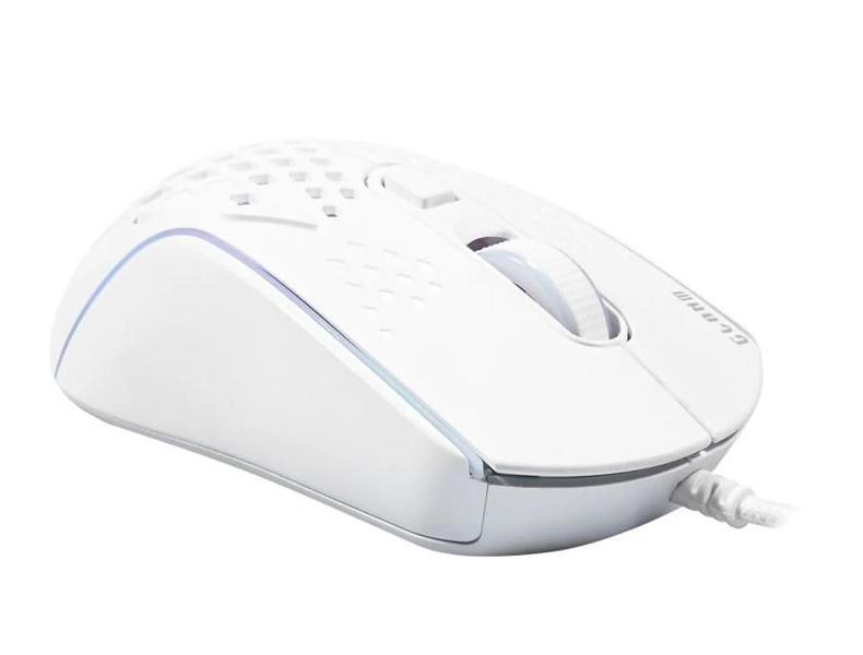 Imagem de Mouse Gamer Slits CL-M397 7.200 DPI RGB Branco CLANM