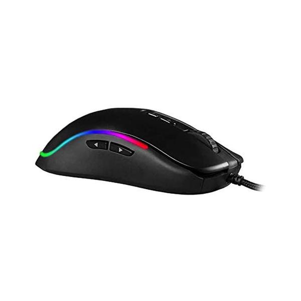 Imagem de Mouse Gamer Soldier RGB, 7200 DPI, 10 Botões, Preto, GT800 - Hoopson