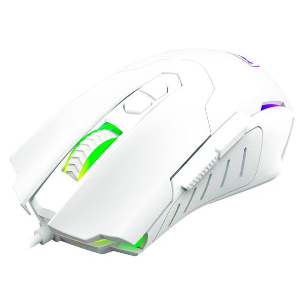 Imagem de Mouse Gamer T-Dagger Brigadier T-TGM206W / 7200 Dpi - Branco