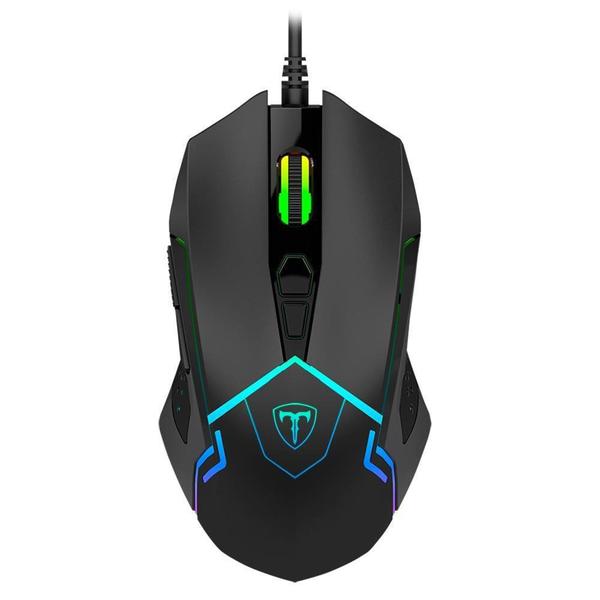 Imagem de Mouse Gamer T-Dagger Senior T-TGM205, RGB, 7 Botões, 4800DPI - T-TGM205