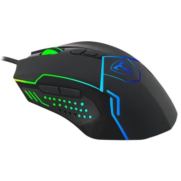 Imagem de Mouse Gamer T-Dagger T-TGM205 Senior RGB 4800 Dpi com Fio