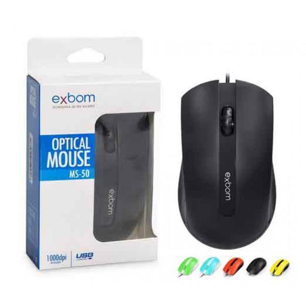 Imagem de Mouse Gamer USB Color MS-50 - Exbom