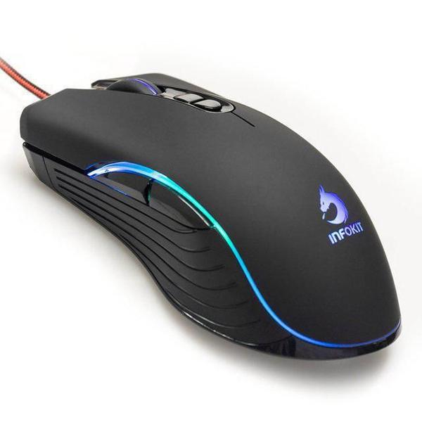 Imagem de Mouse Gamer Usb Com Led Flow Effect Gm-V550