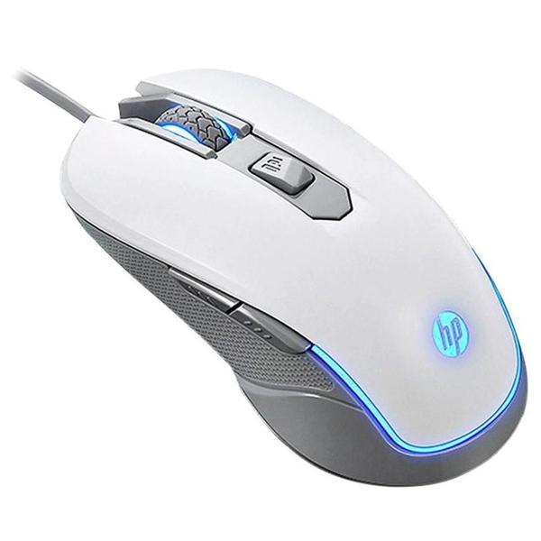 Imagem de Mouse Gamer Usb M200 Hp 2400Dpi Led Branco