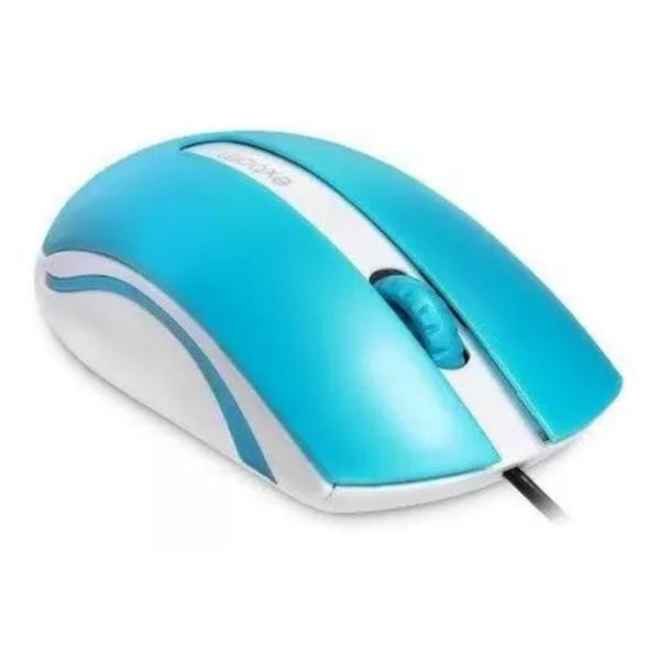 Imagem de MOUSE GAMER USB OPTICO 1000dpi COLOR 3D EXBOM MS-50-AZUL