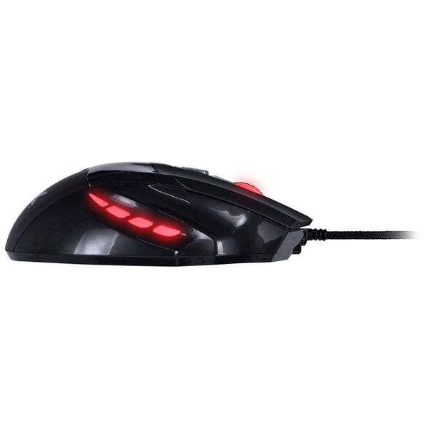 Imagem de Mouse Gamer Vinik VX Gaming Black Widow, LED, 6 Botões, 2400DPI, Preto e Vermelho - GM102