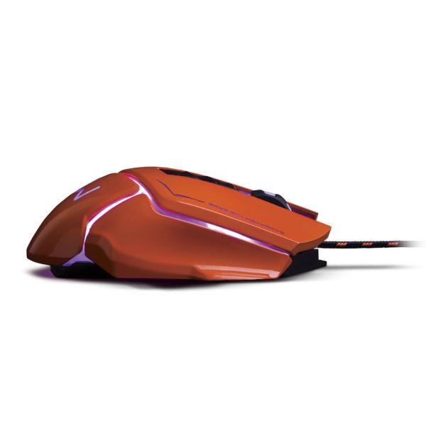 Imagem de Mouse Gamer Warrior Ivor 3200 DPI 7 botões  Laranja - MO263