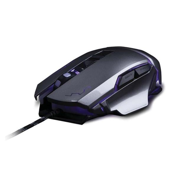 Imagem de Mouse Gamer Warrior Ivor 3200DPI 7 Botões Grafite - MO262 Multilaser