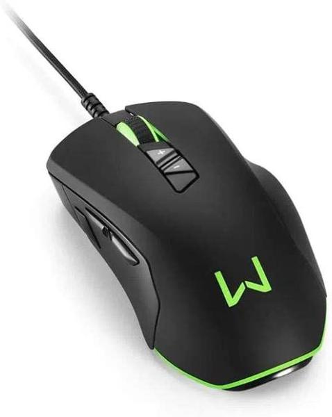 Imagem de Mouse Gamer Warrior Moray 10000dpi Personalizável Led Mo278 Multilaser