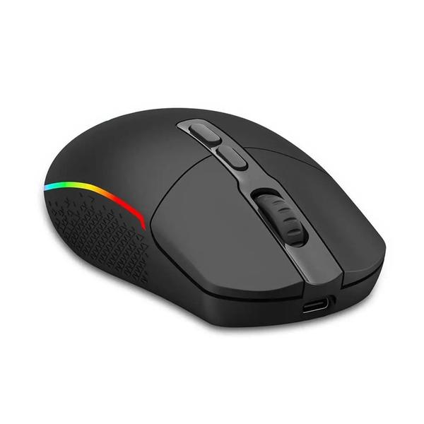 Imagem de Mouse Gamer Wireless 8 botões Invader Pro - iluminação RGB - 10000 DPI - Redragon