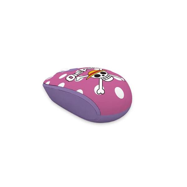 Imagem de Mouse Gamer Wireless Akko One Piece Smart Roxo, 1200Dpi