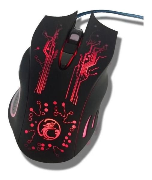 Imagem de Mouse Gamer X9 6 Botões 2400 Dpi Colorido Rgb Ergonomico